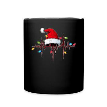 Infirmière en cardiologie, cardiologie, SNC - Mug uni - noir - Devant