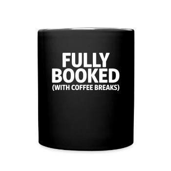 Office Humor Coffee Break - Full Colour Mug - black - Front