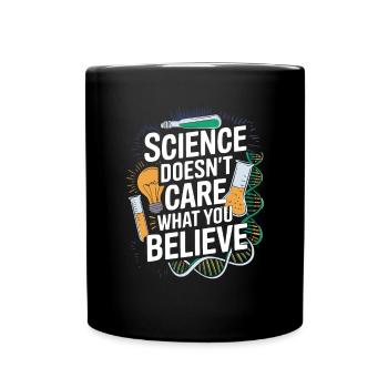 Athées : dictons de la recherche scientifique - Mug uni - noir - Devant