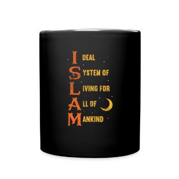 Muslim - Full Colour Mug - black - Front
