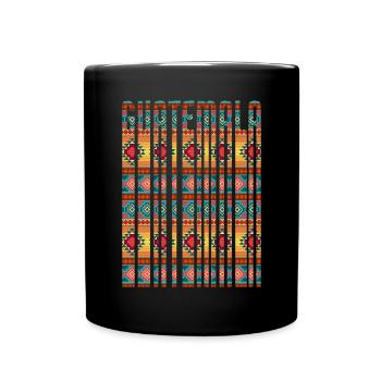 Guatemala Antigua-Barbuda Île des Caraïbes Cadeau - Mug uni - noir - Devant