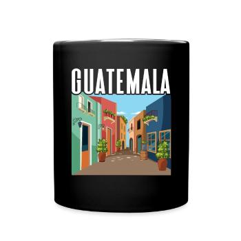 Guatemala Antigua-Barbuda Île des Caraïbes Cadeau - Mug uni - noir - Devant