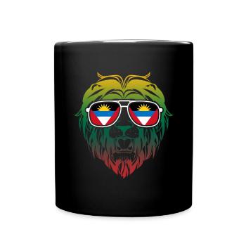 Antigua-Barbuda Île des Caraïbes Cadeau de vacances - Mug uni - noir - Devant