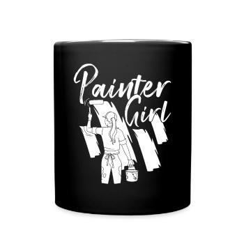 House Painter Decorator Designs - Funny Gifts for - Full Colour Mug - black - Front