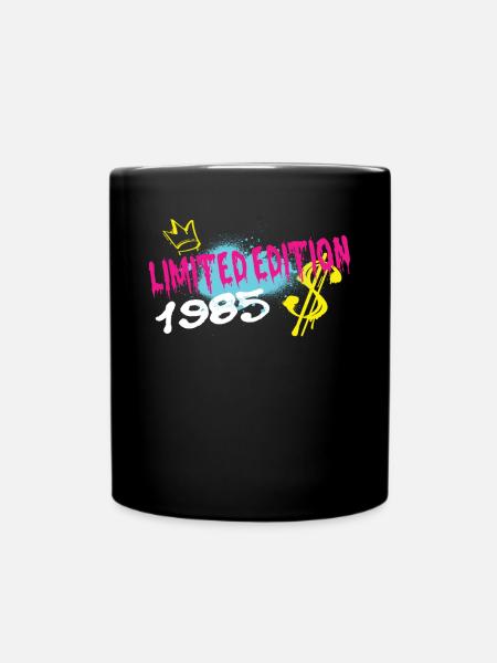 Edition Limitée 1985 Anniversaire Né 1985 - Mug uni - noir