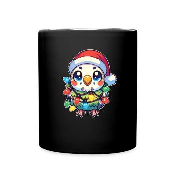 Fée de Noël Perruche - Mug uni - noir - Devant