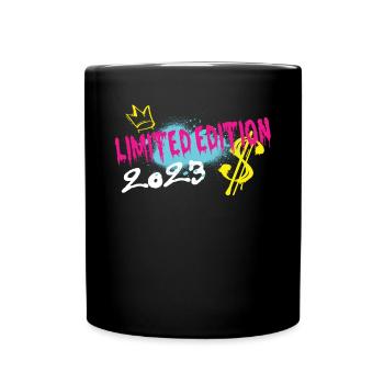 Limited Edition 2023 Geburtstag 2023 Geboren - Tasse einfarbig - Schwarz - Vorne