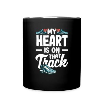 Athletics Athletes - Full Colour Mug - black - Front