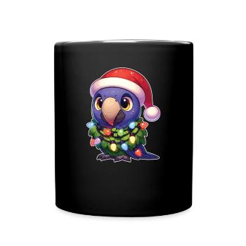 Chapeau de Noël Fées de Noël - Mug uni - noir - Devant
