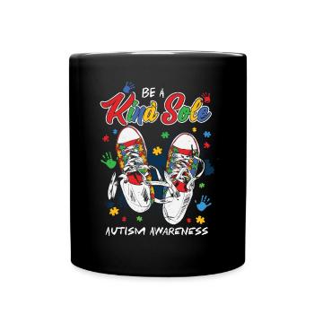 Autisme - Mug uni - noir - Devant