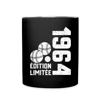 1964 Limited Edition Pétanque 60th Anniversary - Full Colour Mug - black - Front