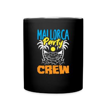 Mallorca Party Crew Mallorca Holidays - Full Colour Mug - black - Front