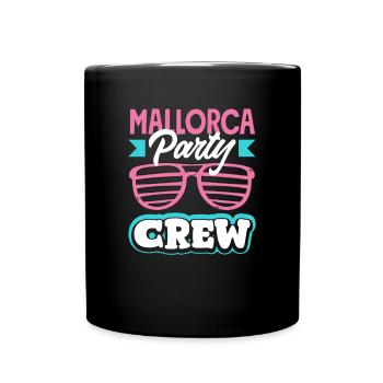 Mallorca Party Crew Mallorca Holidays - Full Colour Mug - black - Front