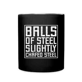 Pinball Machine Balls Of Steel Slightly Balls - Full Colour Mug - black - Front