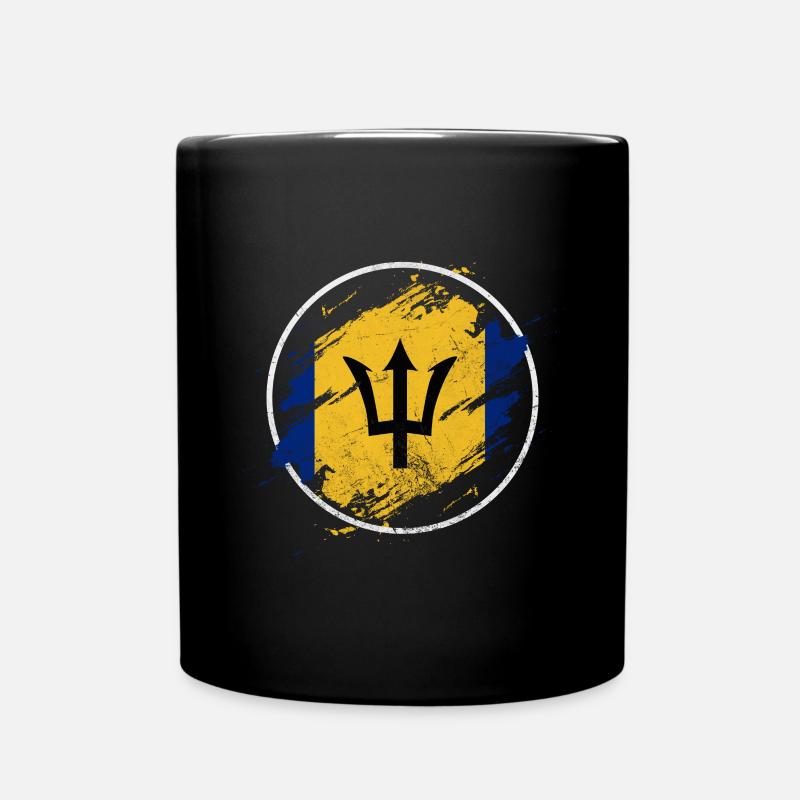 Barbados - Full Colour Mug - black