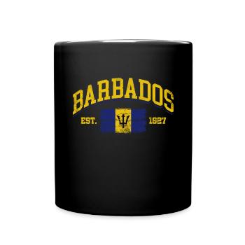 Barbados - Full Colour Mug - black - Front