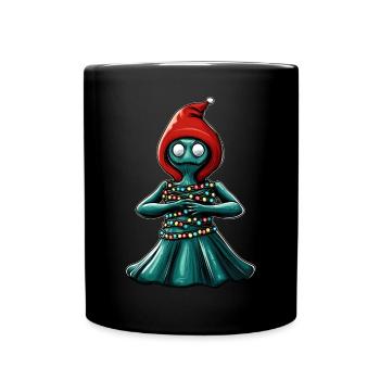 Flatwoods Monster Kryptide Kryptozoologie - Tasse einfarbig - Schwarz - Vorne