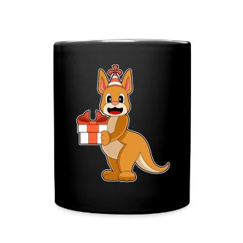 Kangaroo Birthday Package - Full Colour Mug - black - Front