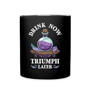 Potion Fantasy Enthusiast RPG Gamer - Full Colour Mug - black - Front