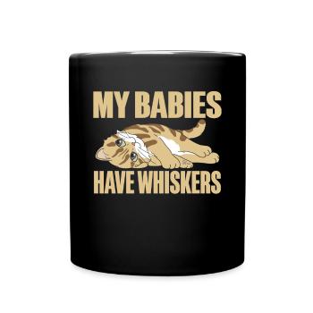 Cadeaux de grand-mère chat - Mug uni - noir - Devant