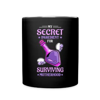 Potion Fantasy Enthusiast RPG Gamer - Full Colour Mug - black - Front