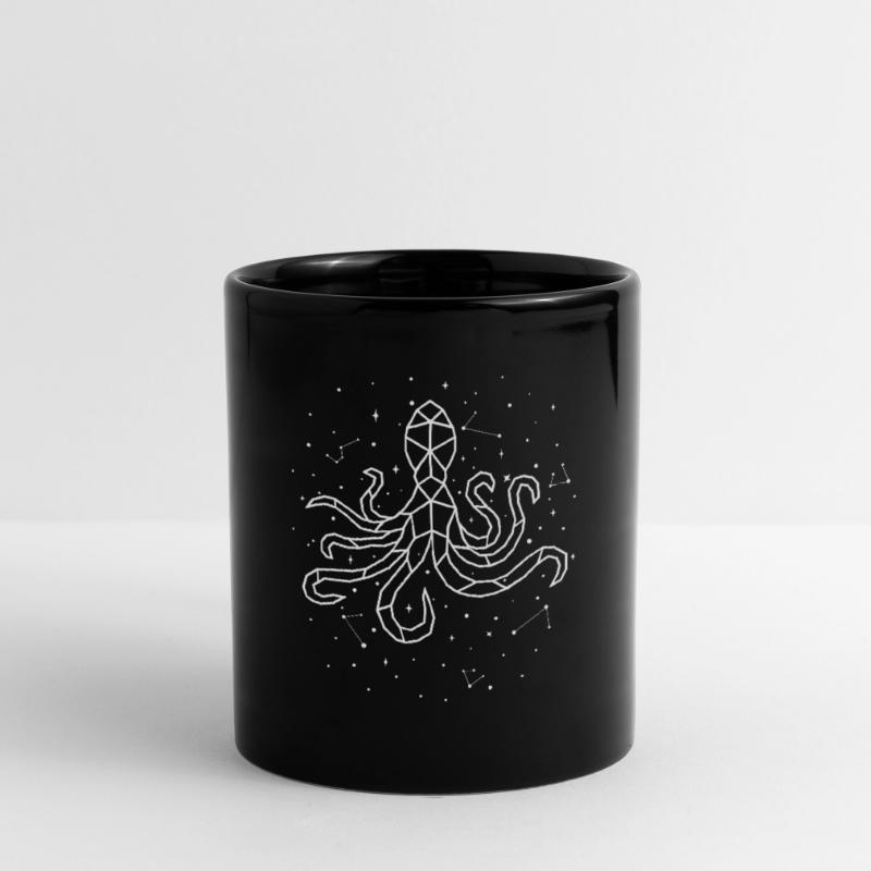 Sternbild Octopus Constellation Octopodes Mug uni