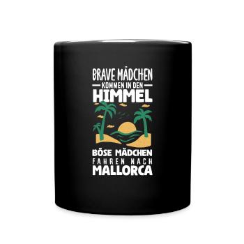 Mallorca Party Crew Mallorca Holidays - Full Colour Mug - black - Front