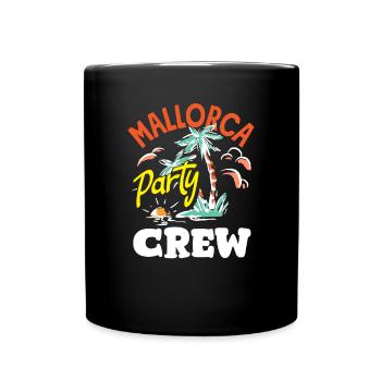 Mallorca Party Crew Mallorca Holidays - Full Colour Mug - black - Front