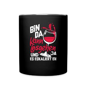 Mallorca Party Crew Mallorca Holidays - Full Colour Mug - black - Front