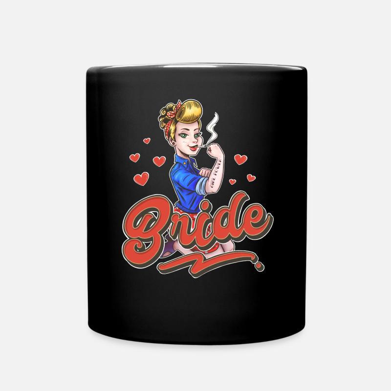 Mariée - Mug uni - noir