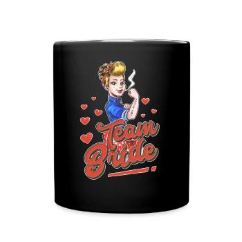 Équipe Bride - Mug uni - noir - Devant