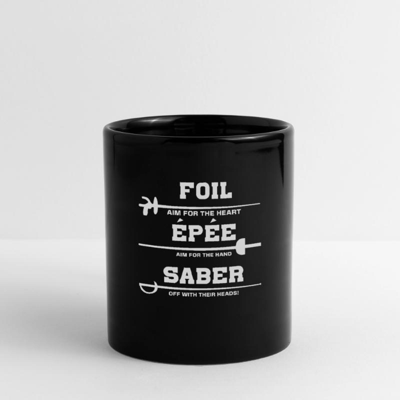 Escrime Épée Sabre Épée Épée Escrime Cadeau Mug uni