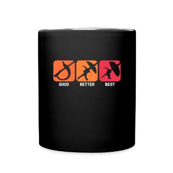 Fencing Sword Sabre Epee Fencing Gift - Full Colour Mug - black - Front