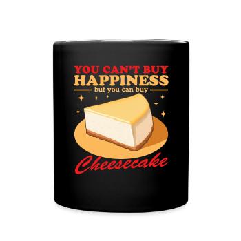Cheesecake Curd Cake Cadeaux - Mug uni - noir - Devant