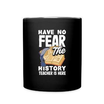 Funny Teacher Teacher Gift - Full Colour Mug - black - Front