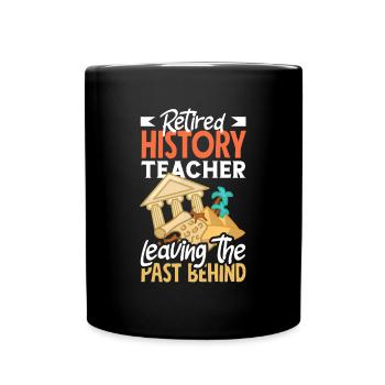 Funny Teacher Teacher Gift - Full Colour Mug - black - Front