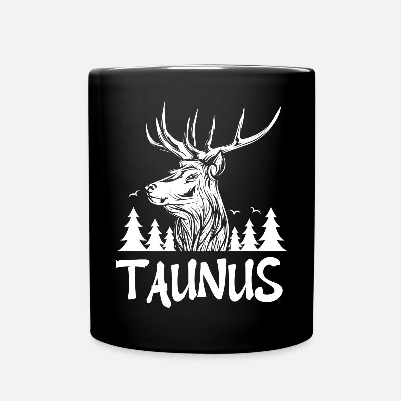Taunus - Tasse einfarbig - Schwarz