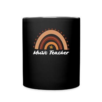 Funny Teacher Teacher Gift - Full Colour Mug - black - Front
