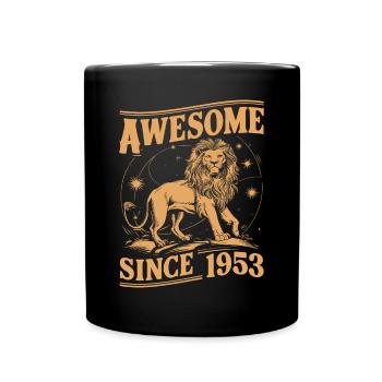Leo Astrological Sign Zodiac Birthday Year 1953Leo - Tasse einfarbig - Schwarz - Vorne