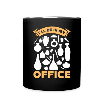 Artiste de la céramique de poterie dans lequel je serai - Mug uni - noir - Devant