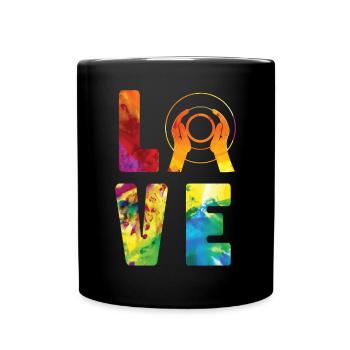 Pottery Ceramics Artist Watercolor - Full Colour Mug - black - Front