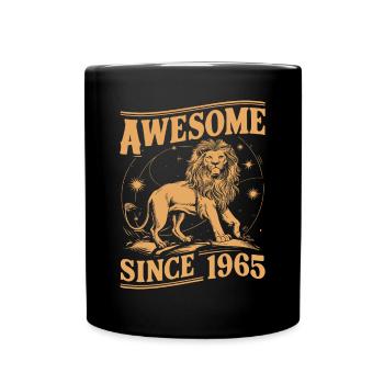 Leo Astrological Sign Zodiac Birthday Year 1965Leo - Tasse einfarbig - Schwarz - Vorne