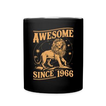 Leo Astrological Sign Zodiac Birthday Year 1966Leo - Tasse einfarbig - Schwarz - Vorne