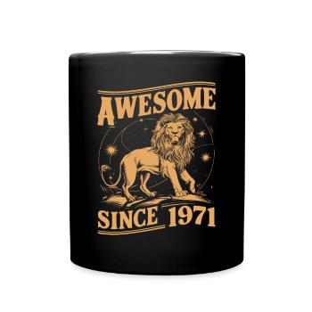 Leo Astrological Sign Zodiac Birthday Year 1971Leo - Tasse einfarbig - Schwarz - Vorne