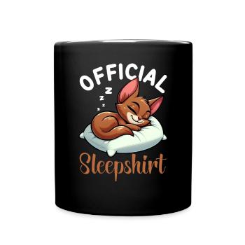 Officiel Sleeping House Abyssin Cats - Mug uni - noir - Devant
