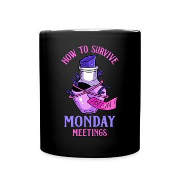 Potion Fantasy Enthusiast RPG Gamer - Full Colour Mug - black - Front