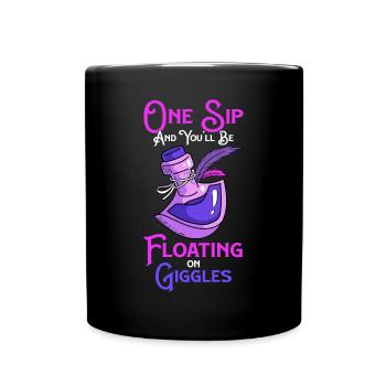Potion Fantasy Enthusiast RPG Gamer - Full Colour Mug - black - Front