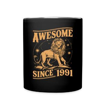 Leo Astrological Sign Zodiac Birthday Year 1991Leo - Tasse einfarbig - Schwarz - Vorne
