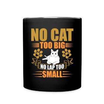 Cat Grandpa Gifts - Tasse einfarbig - Schwarz - Vorne