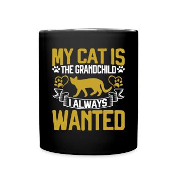 Chats Cadeaux Papy - Mug uni - noir - Devant